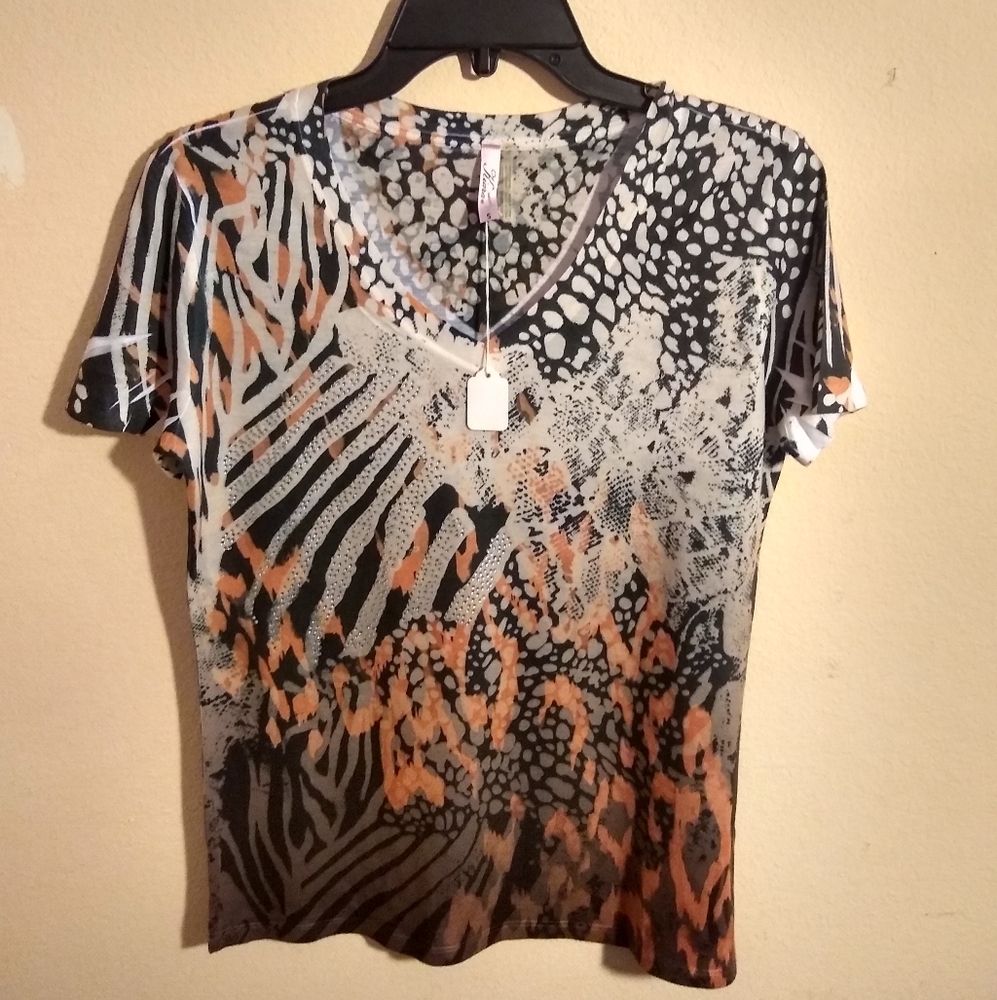 Embellished teetop